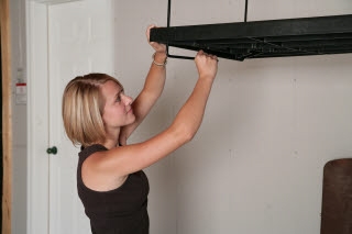 Overhead Garage Storage easy to assemble